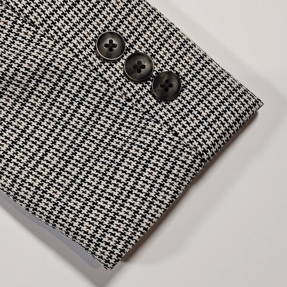 Cat & Jack Boys Houndstooth Knit Suit Jacket Stretch
